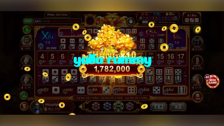 available types of yalla rummy bet including pre-match live express and system bets